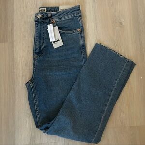 Topshop Moto High Rise Straight Leg Jeans size 28